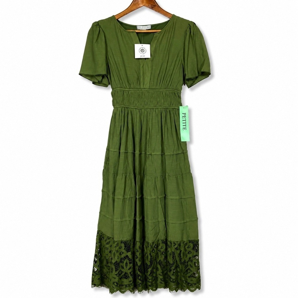Anthropologie J Gee Large Maxi Dress Cottagecore Prairie Coastal Boho Chic Fall - Picture 2 of 7
